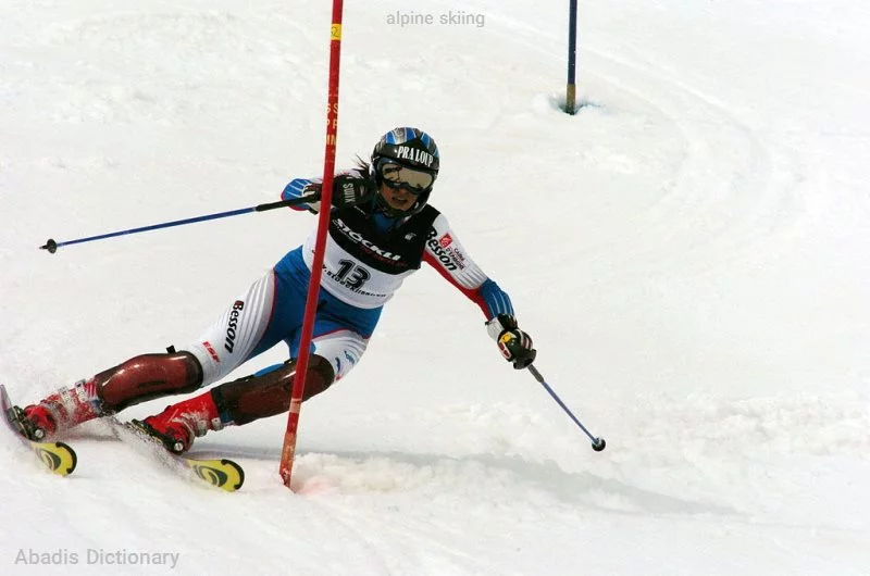 alpine skiing